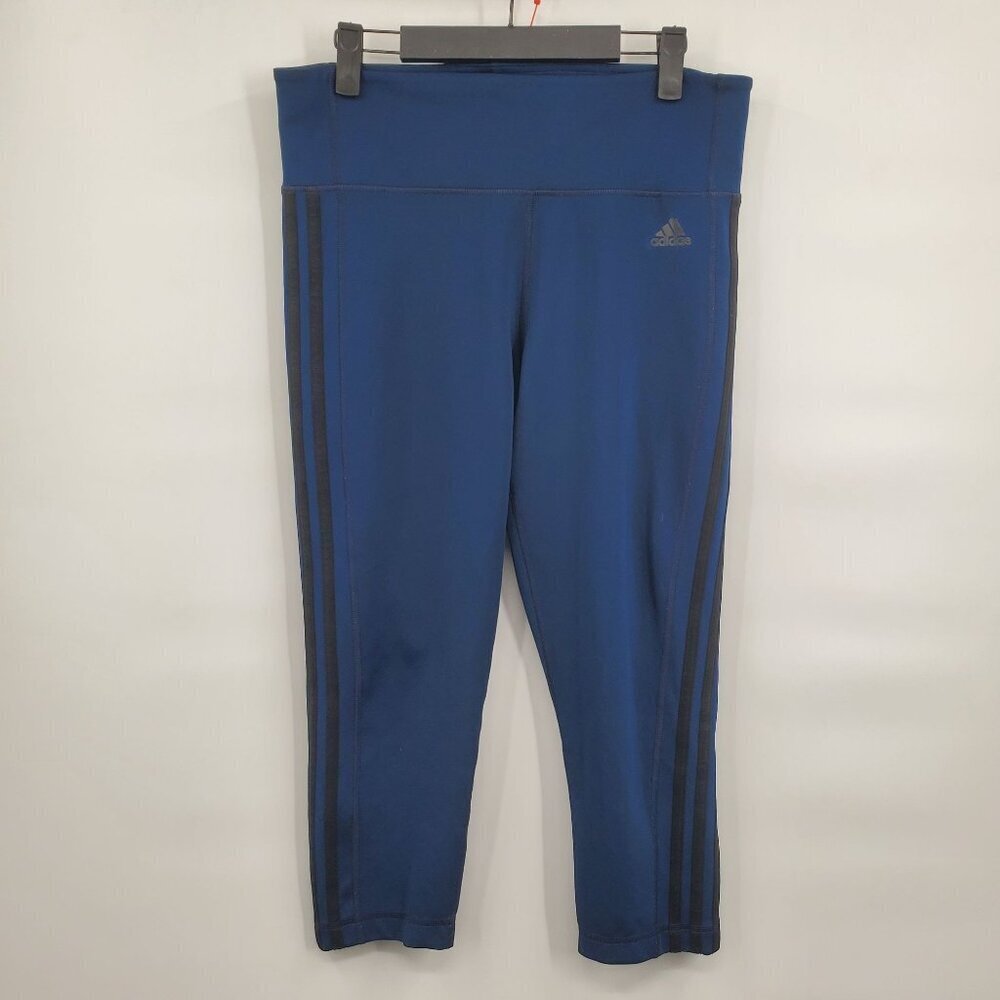 Adidas Climalite High Waisted Leggings Women Size Large Casual Workout Gym